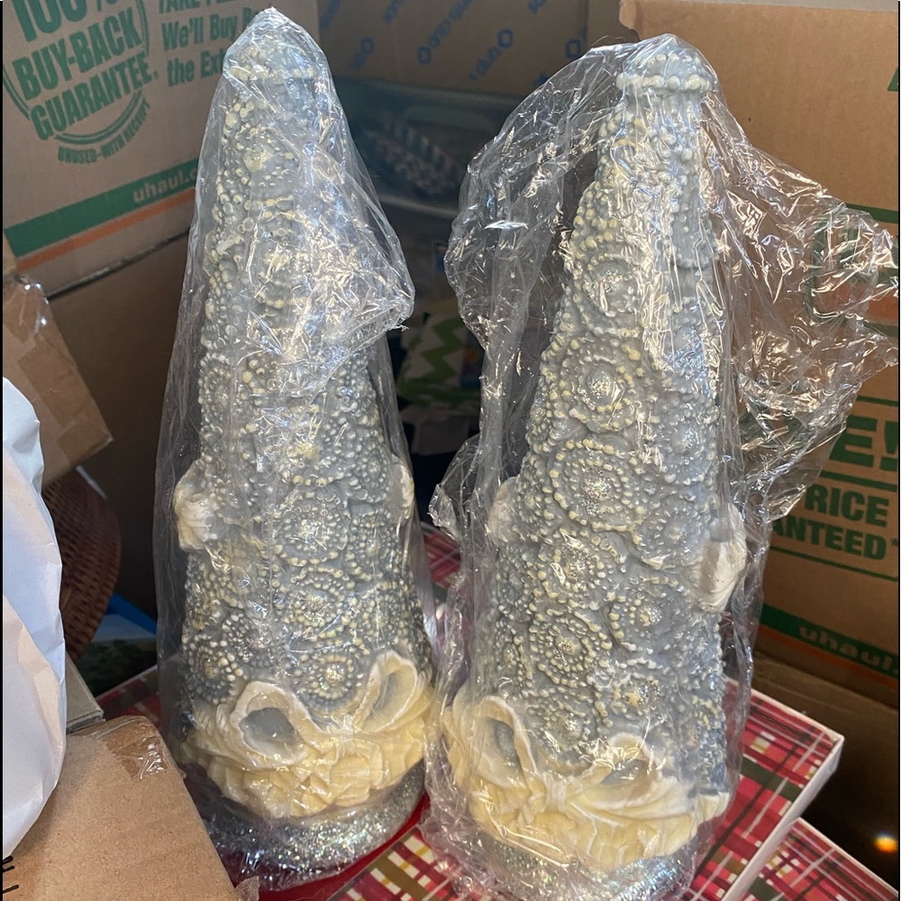 Silver lining candles - Picture 1 of 1